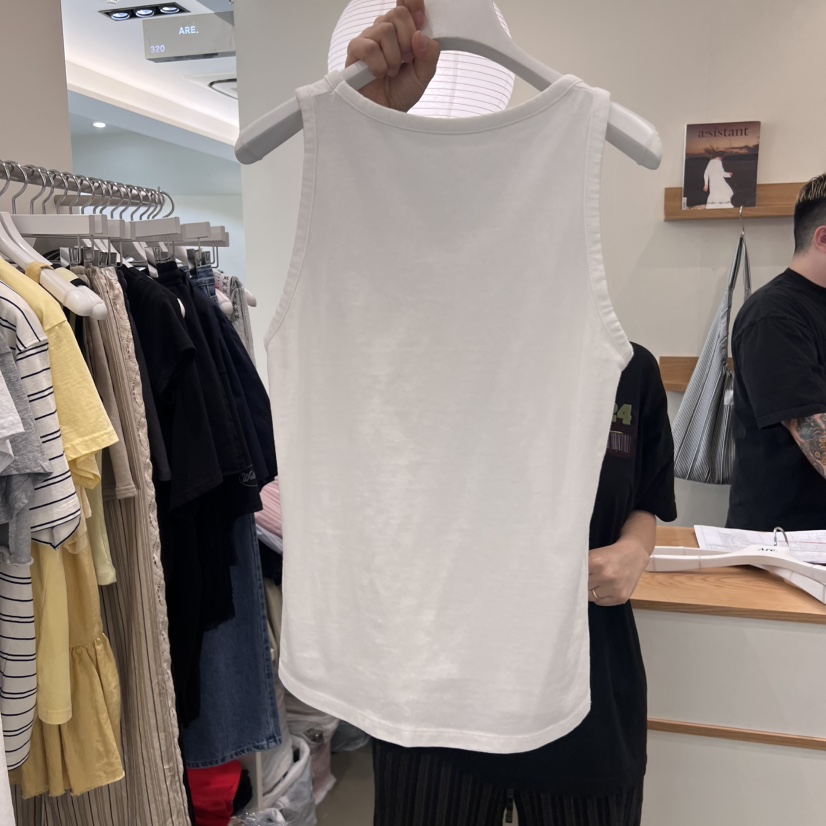 ARE東大門㊣代購女裝新品時尚25春夏職業人氣吊帶背心鉤針編織ARE YOU/ARE吊帶/背心