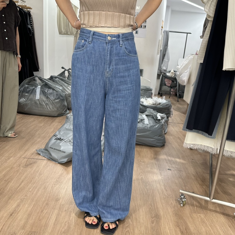 LEWIN東大門㊣實拍女裝新款推薦25春夏人氣真品時尚休閑牛仔褲LEWIN牛仔褲