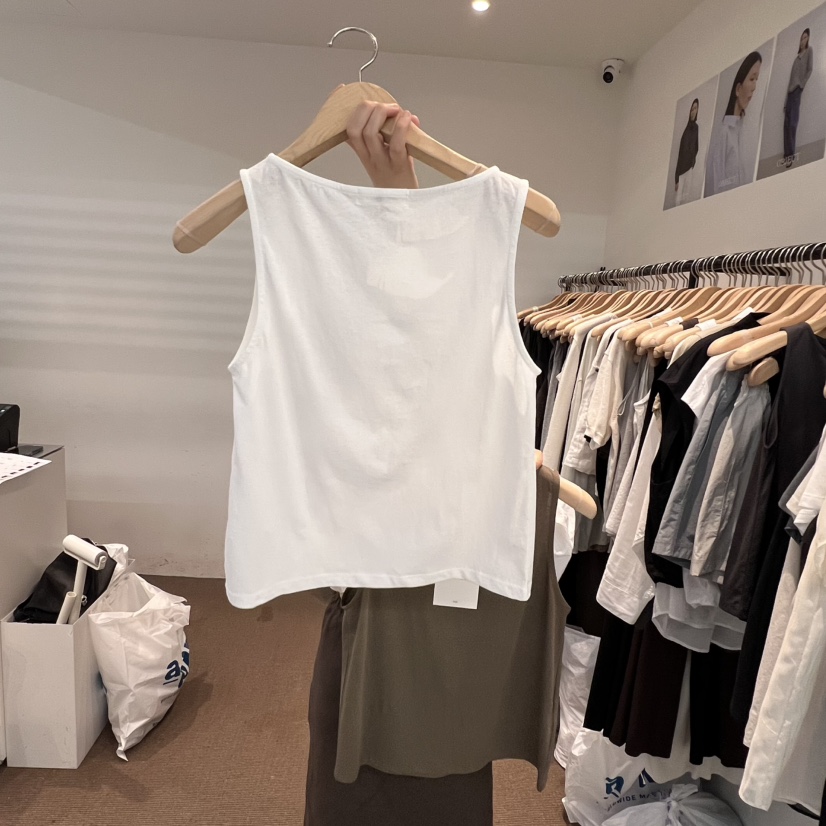 OBJECT東大門㊣代購女裝新品休閑職業真品時尚25春夏吊帶背心OBJECT吊帶/背心
