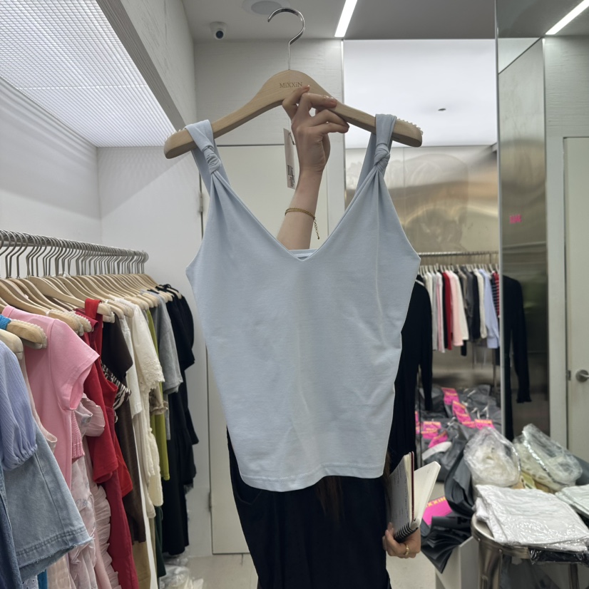 MIXXIN東大門㊣代購女士新款職業真品25春夏休閑人氣吊帶背心MIXXIN吊帶/背心圖色4