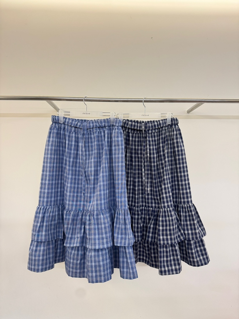 OLI SEOUL韓國直郵㊣女裝新品人氣熱賣時尚職業休閑25春夏長裙OLI SEOUL長裙