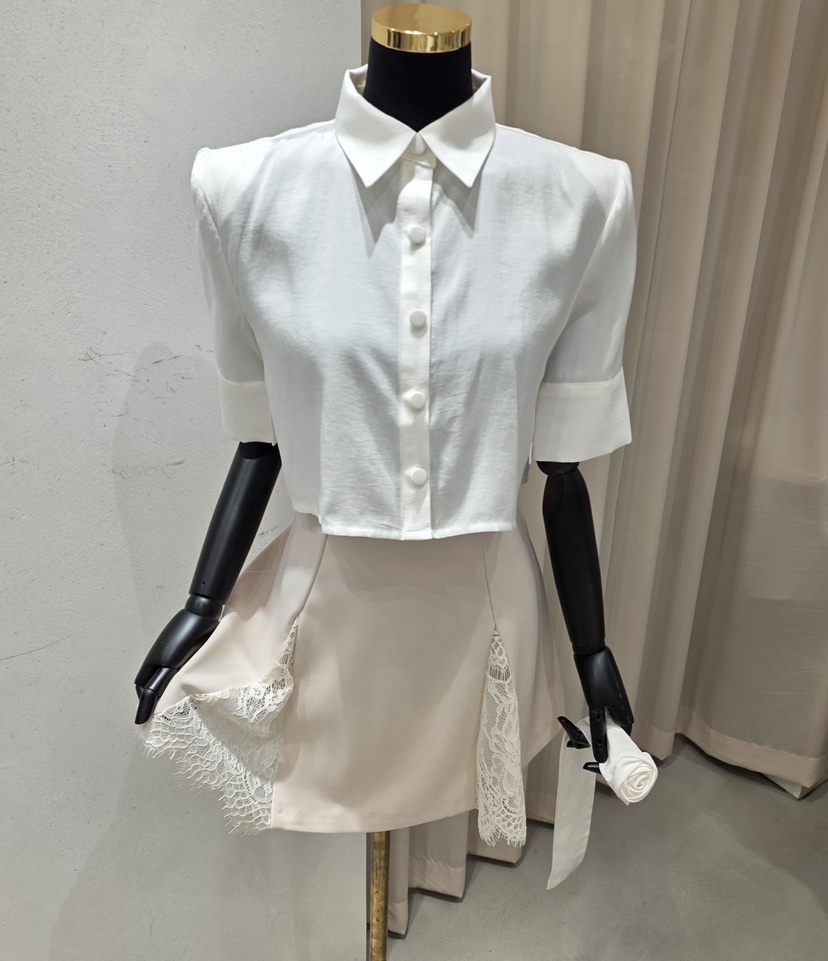 LOTTIMO東大門㊣代購女士新品熱賣推薦25春夏真品襯衫蕾絲衫LOTTIMO襯衫/蕾絲衫