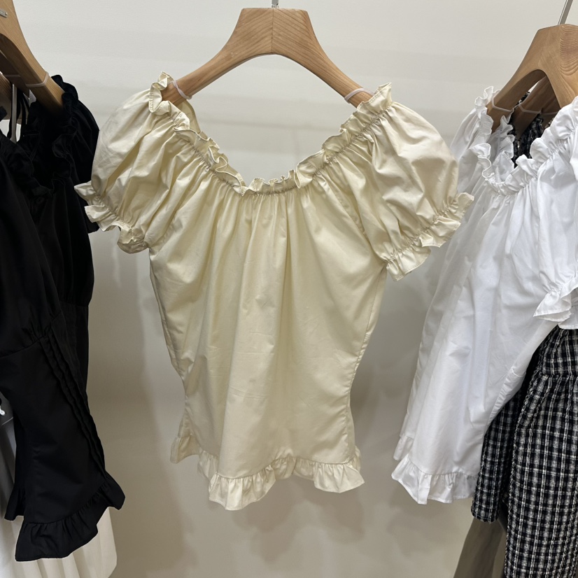 3 ANOTHER韓國代購㊣女裝新款休閑職業推薦真品襯衫蕾絲衫3 ANOTHER襯衫/蕾絲衫