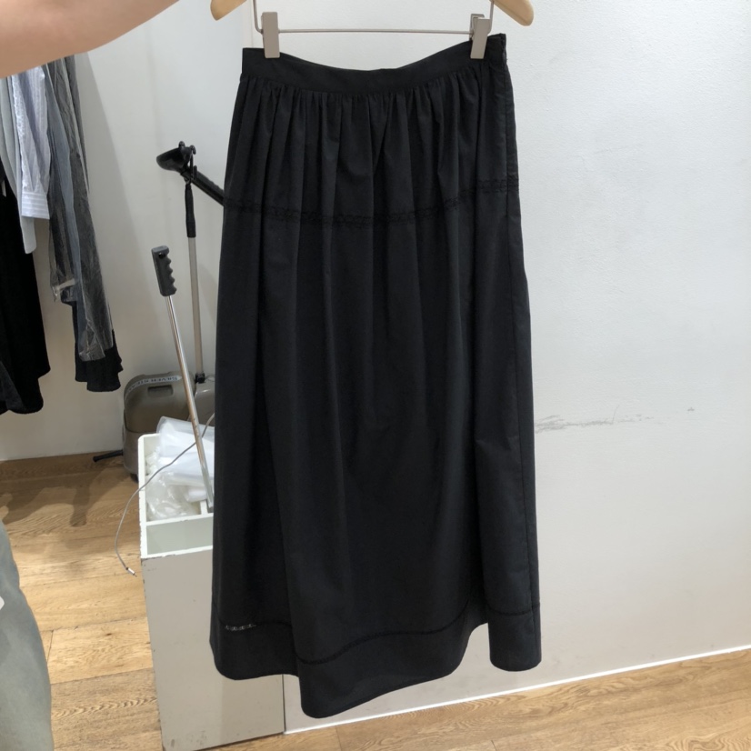 VERVEINE東大門㊣直郵女士新品推薦熱賣25春夏半身裙中短裙百褶VERVEINE半身裙/中短裙圖色2