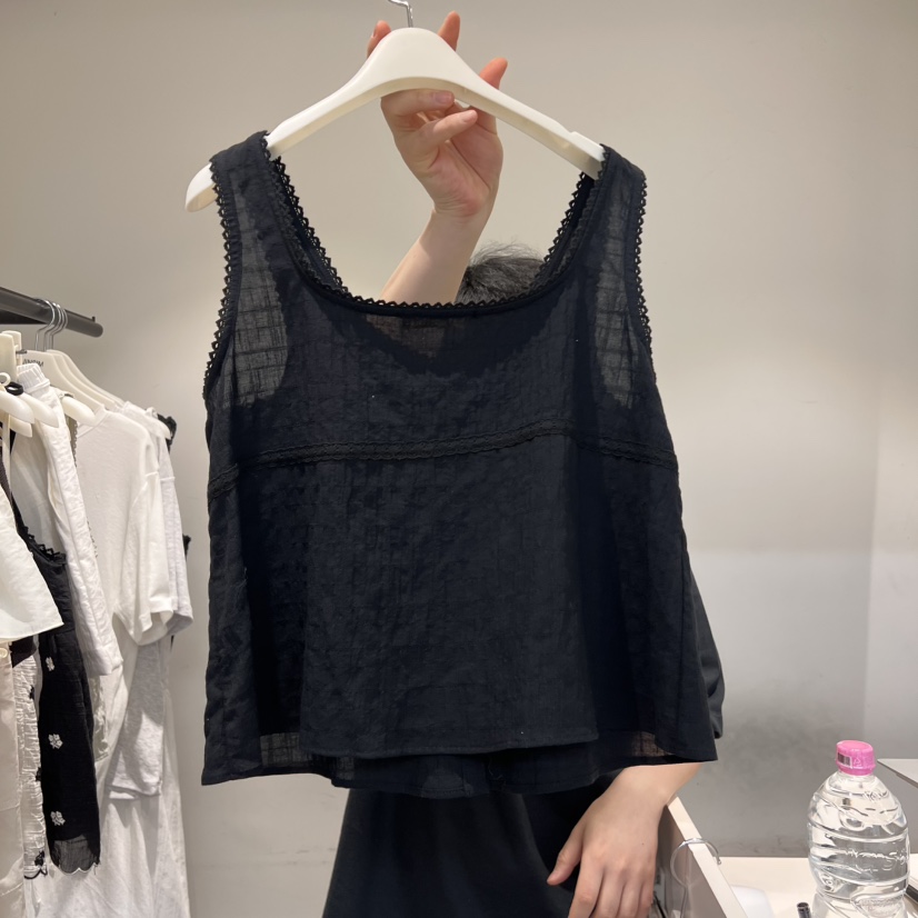 JINSIM東大門㊣實拍女士新品時尚推薦25春夏真品職業吊帶背心JINSIM吊帶/背心
