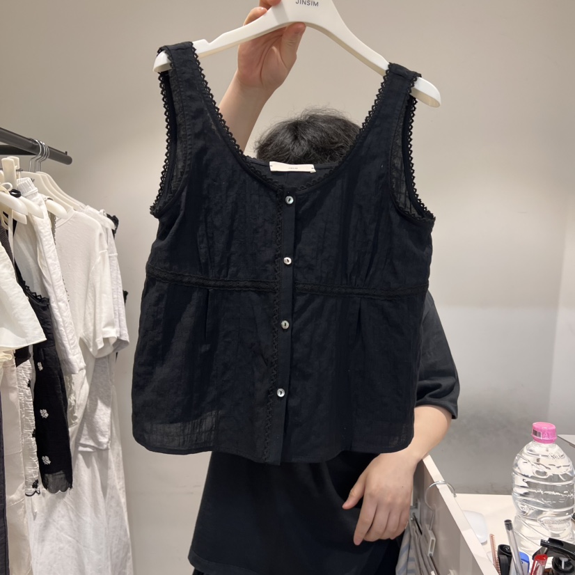 JINSIM東大門㊣實拍女士新品時尚推薦25春夏真品職業吊帶背心JINSIM吊帶/背心圖色3