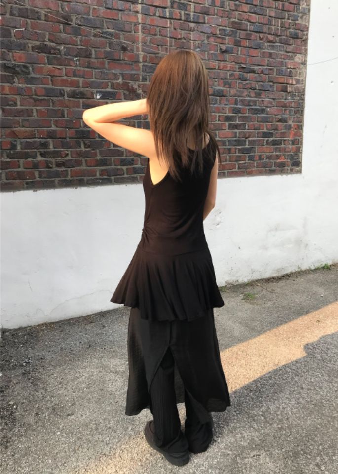 LIVE FOREVER東大門㊣直郵女士新款熱賣25春夏推薦人氣長裙LIVE FOR_EVER長裙