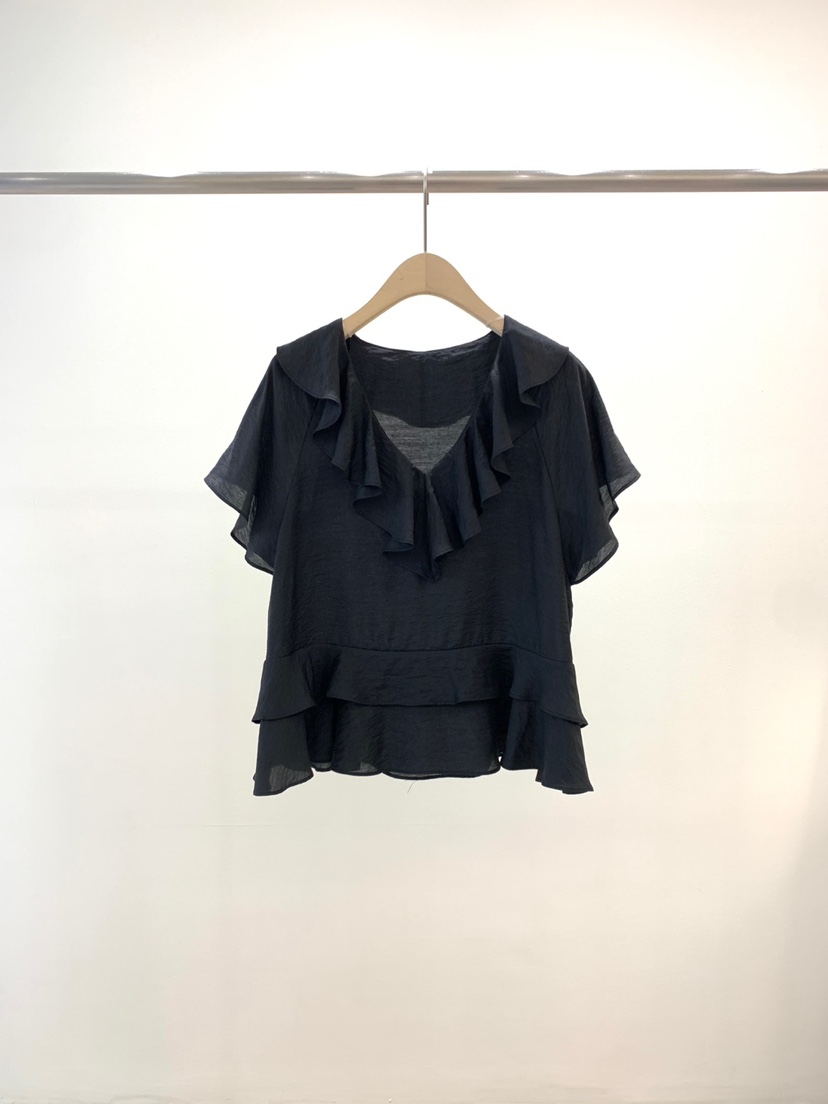 KNOCK東大門㊣實拍女裝新品人氣休閑真品推薦熱賣襯衫蕾絲衫KNOCK襯衫/蕾絲衫圖色3