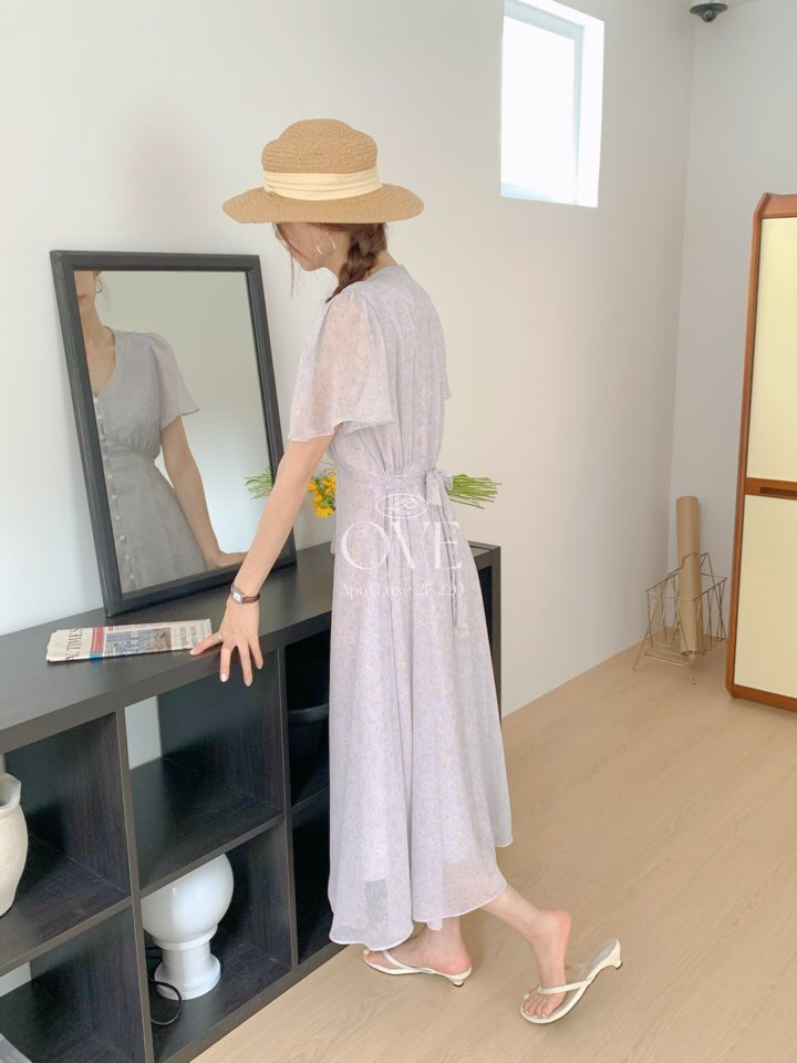 OVE東大門㊣直郵女士新款人氣熱賣推薦休閑職業真品25春夏連衣裙OVE連衣裙