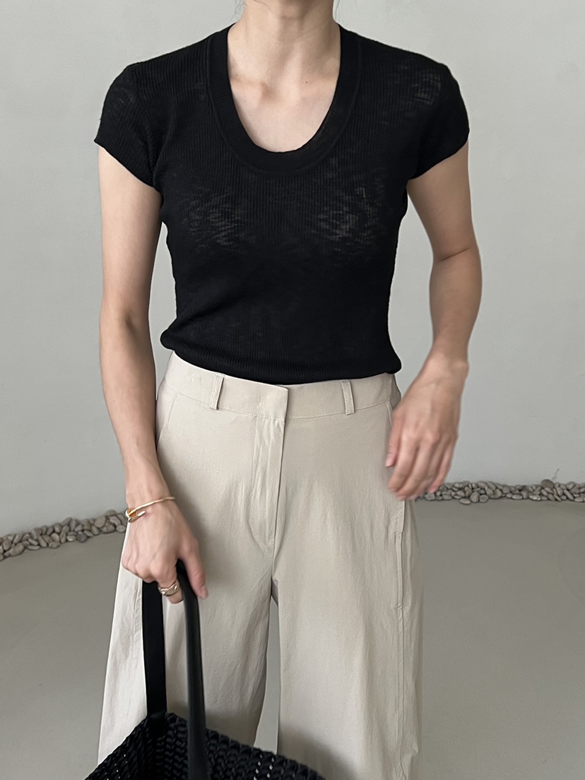 DEMAR韓國代購㊣女裝新款推薦人氣真品休閑職業25春夏針織衫DEMAR針織衫