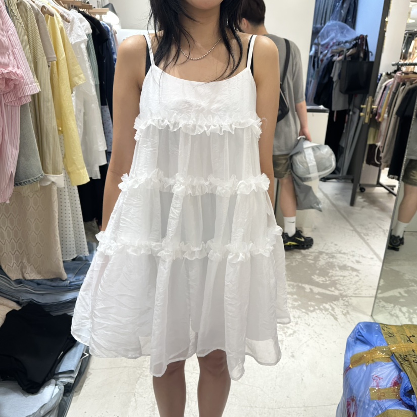 BAGUETTE東大門㊣實拍女裝新品25春夏人氣休閑時尚推薦連衣裙BAGUETTE連衣裙