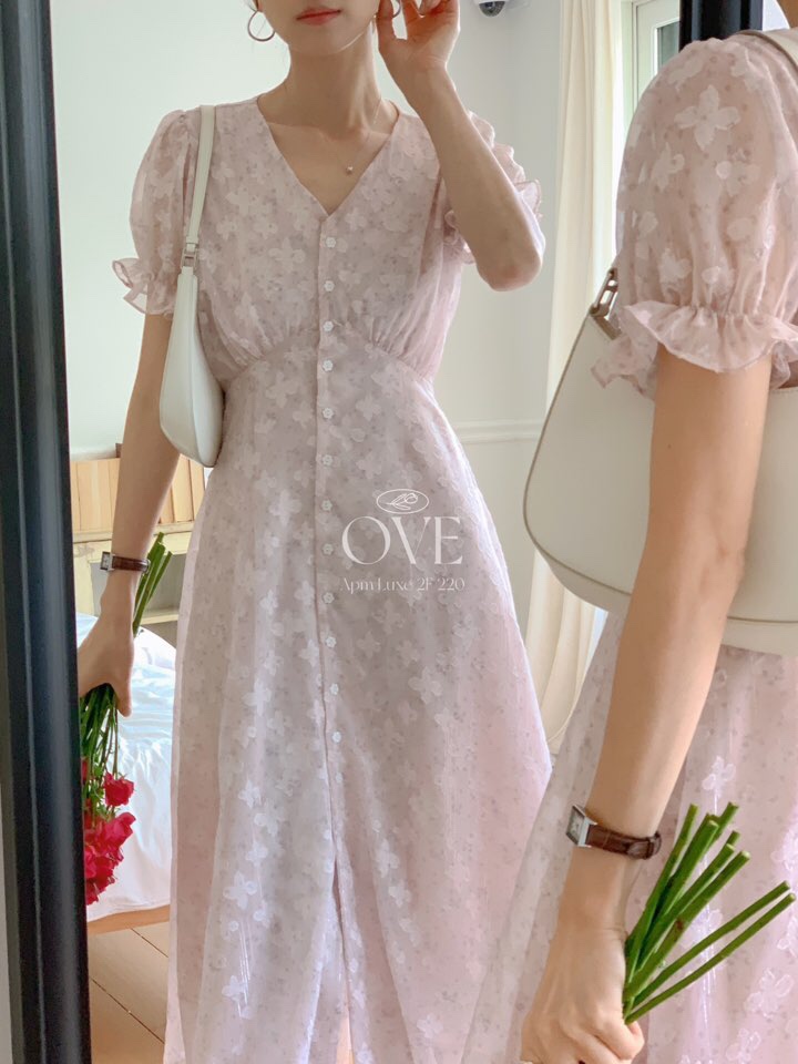 OVE韓國直郵㊣女裝新品真品推薦熱賣時尚25春夏人氣休閑連衣裙OVE連衣裙