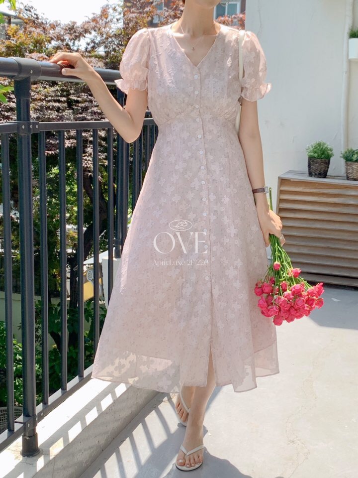 OVE韓國直郵㊣女裝新品真品推薦熱賣時尚25春夏人氣休閑連衣裙OVE連衣裙