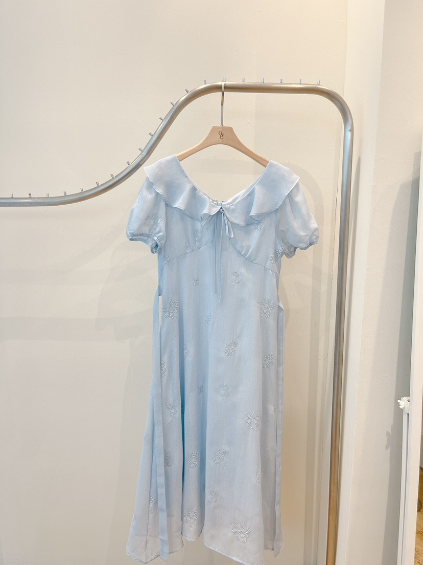 OVE東大門㊣實拍女士新品真品時尚職業熱賣推薦休閑25春夏連衣裙OVE連衣裙圖色2