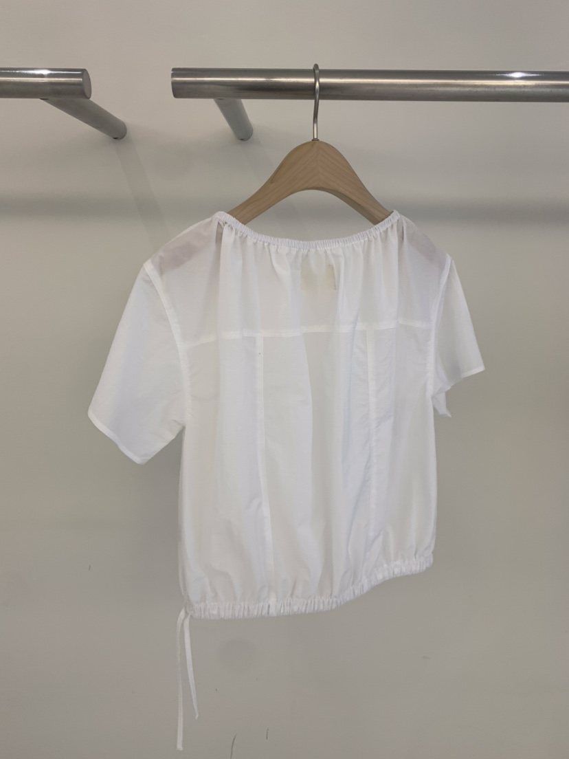 SELECT MARKET韓國代購㊣女士新品熱賣25春夏職業襯衫蕾絲衫SELECT MARKET襯衫/蕾絲衫