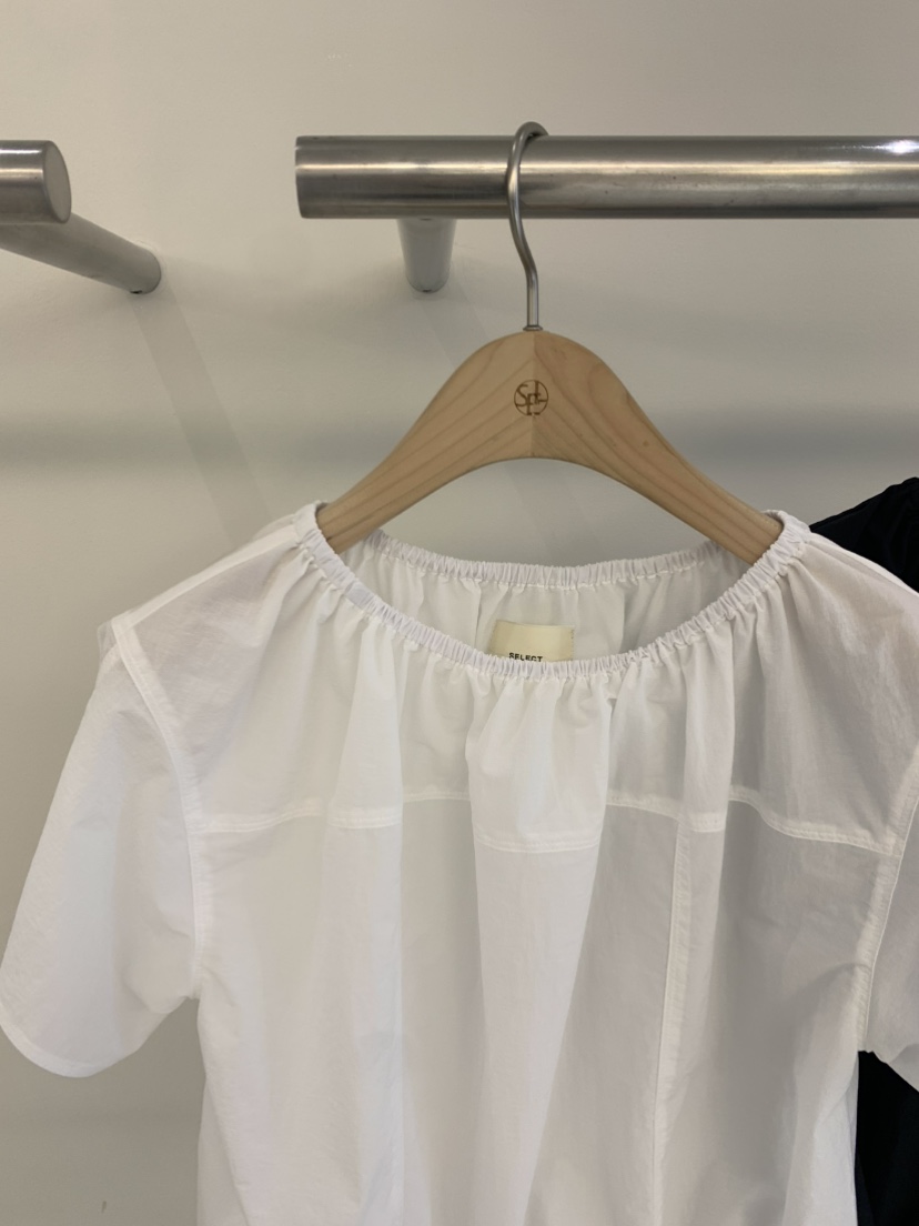 SELECT MARKET韓國代購㊣女士新品熱賣25春夏職業襯衫蕾絲衫SELECT MARKET襯衫/蕾絲衫