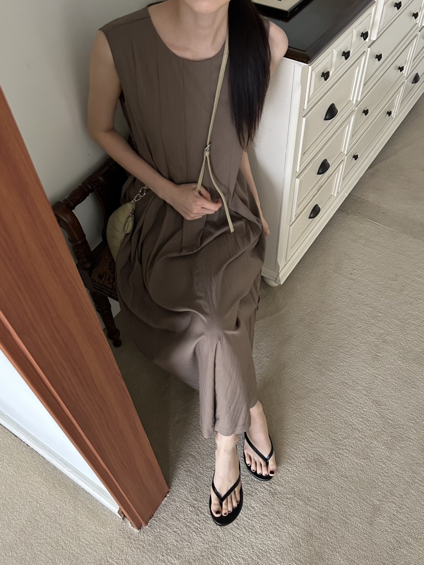 ME MO東大門㊣直郵女裝新品休閑人氣熱賣25春夏真品連衣裙ME MO連衣裙