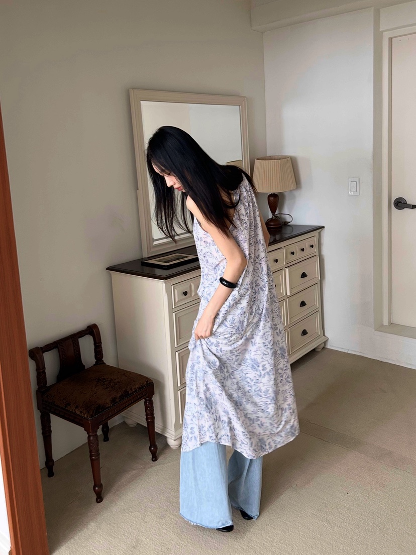 ME MO東大門㊣代購女裝新款推薦職業真品時尚25春夏連衣裙ME MO連衣裙