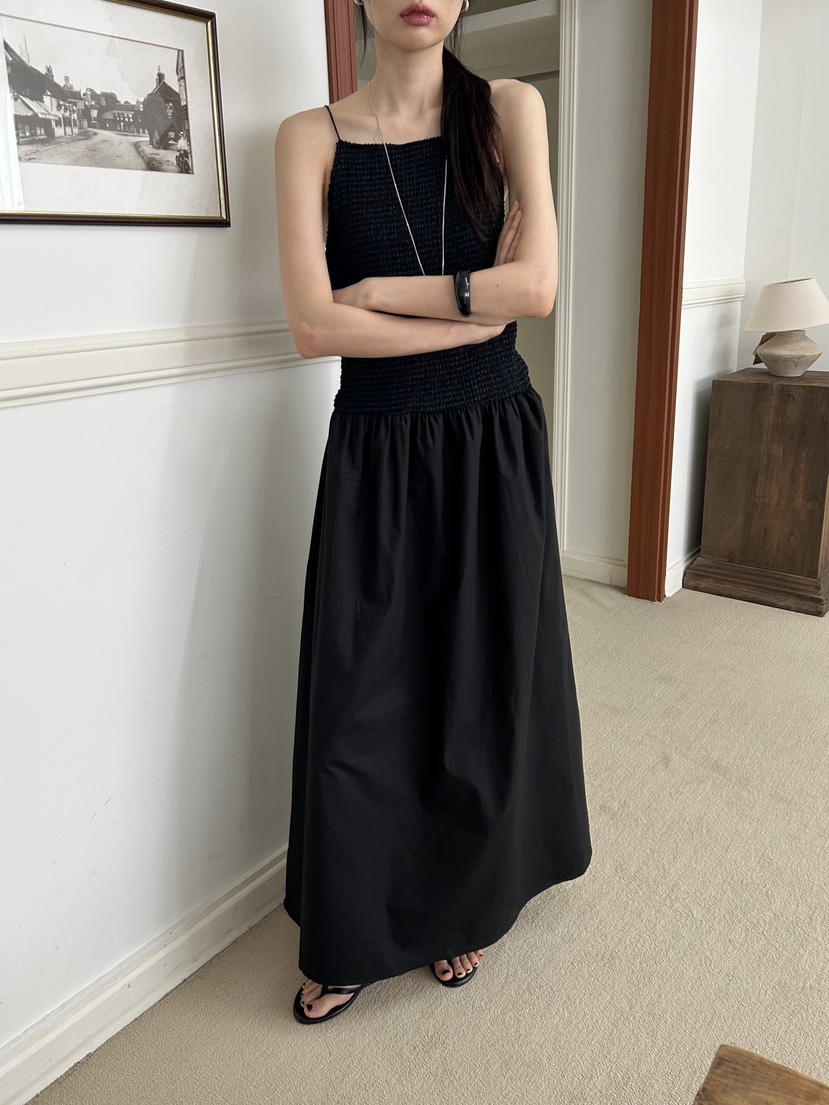 ME MO韓國代購㊣女裝新款熱賣職業人氣25春夏推薦真品連衣裙ME MO連衣裙圖色2