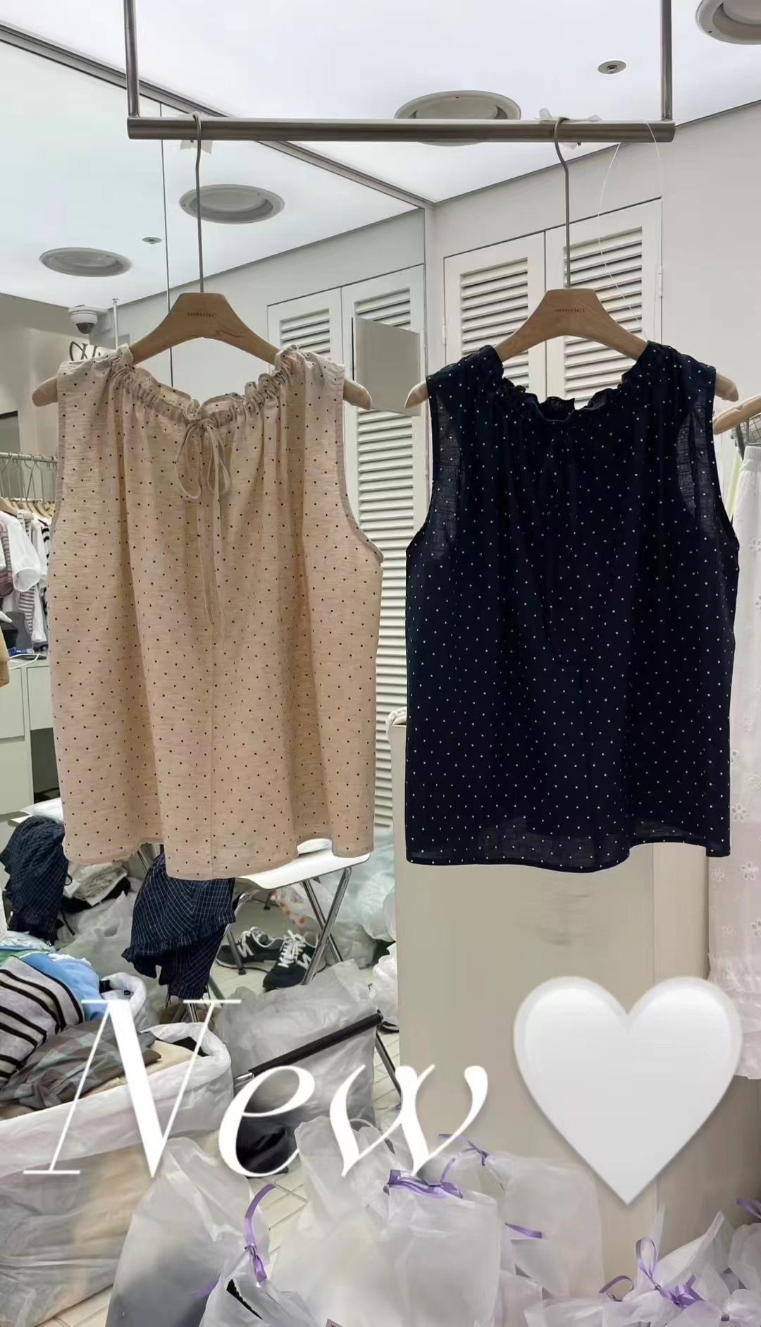 PEPPER 페페東大門㊣實拍女士新款休閑25春夏時尚吊帶背心PEPPER-OT吊帶/背心