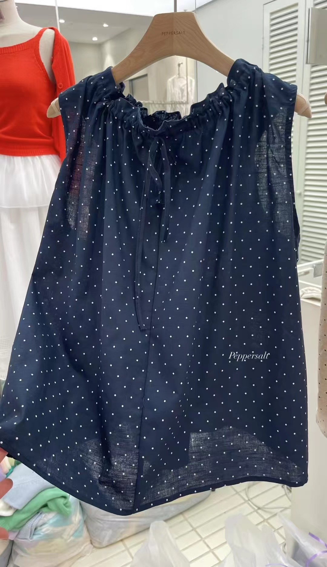 PEPPER 페페東大門㊣實拍女士新款休閑25春夏時尚吊帶背心PEPPER-OT吊帶/背心