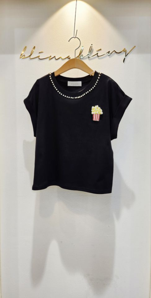 BLING BLING-S東大門㊣直郵女士新品真品推薦職業人氣T恤BLING BLING-ST恤圖色2