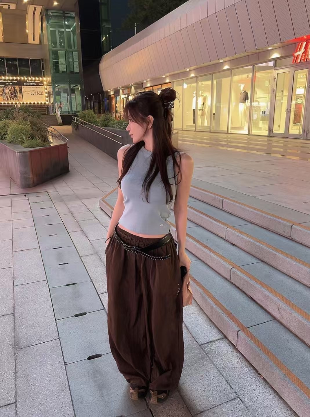 INBIBLE韓國直郵㊣女士新款職業人氣25春夏真品休閑吊帶背心INBIBLE吊帶/背心