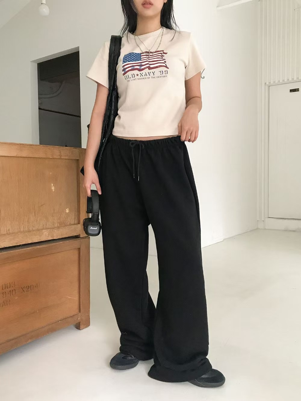 INBIBLE東大門㊣實拍女裝新品推薦職業人氣時尚熱賣真品休閑褲INBIBLE休閑褲圖色2