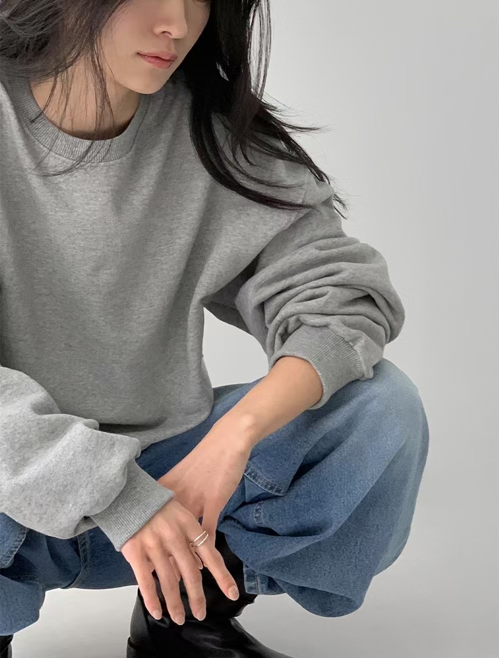 INBIBLE韓國直郵㊣女士新品時尚人氣熱賣25春夏休閑職業衛衣INBIBLE衛衣