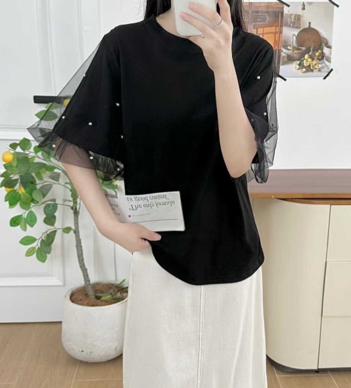 BLING BLING-S東大門㊣直郵女士新品25春夏職業熱賣推薦T恤BLING BLING-ST恤
