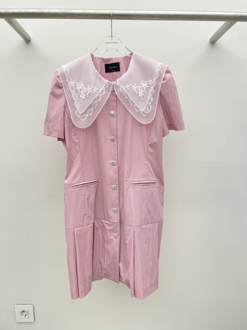 ANNA VERRY-P韓國直郵㊣女裝新品真品時尚推薦25春夏連衣裙ANNA VERRY/BELIEVE連衣裙圖色2