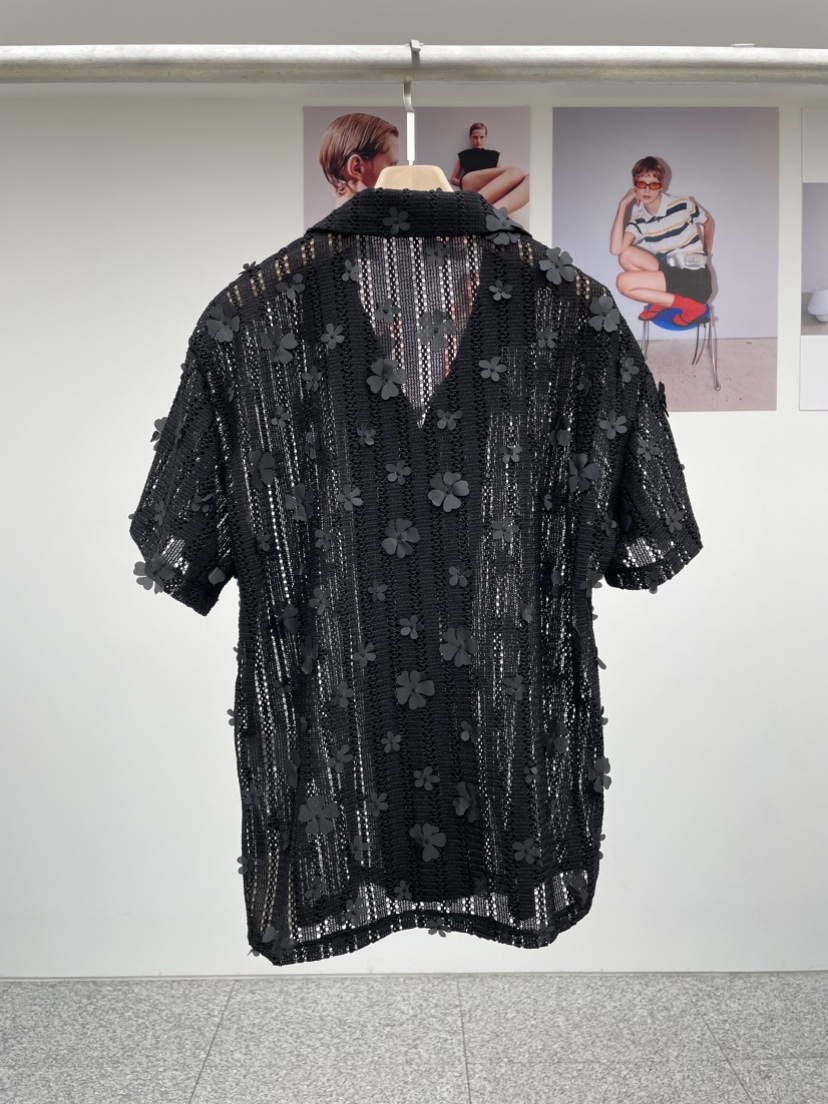 MADE-P韓國代購㊣女士新款休閑25春夏熱賣真品推薦襯衫蕾絲衫MADE-P襯衫/蕾絲衫