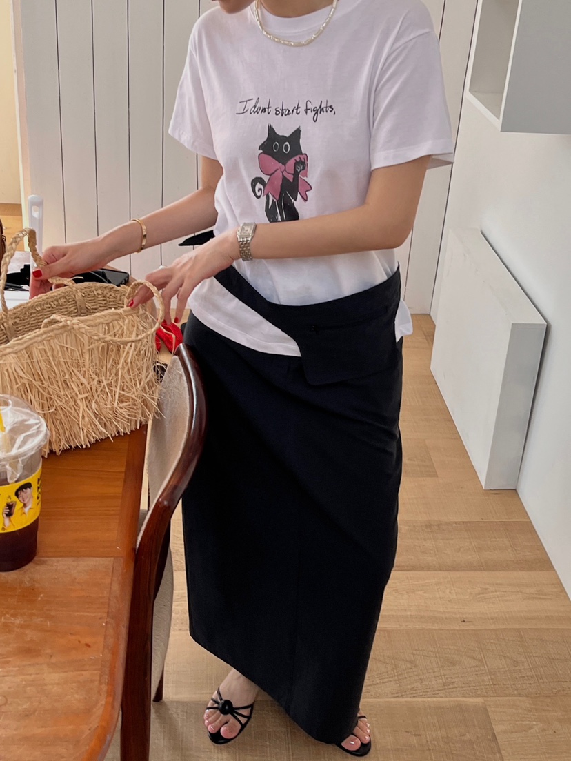 MADE-P東大門㊣實拍女士新款職業休閑人氣真品時尚25春夏T恤MADE-PT恤
