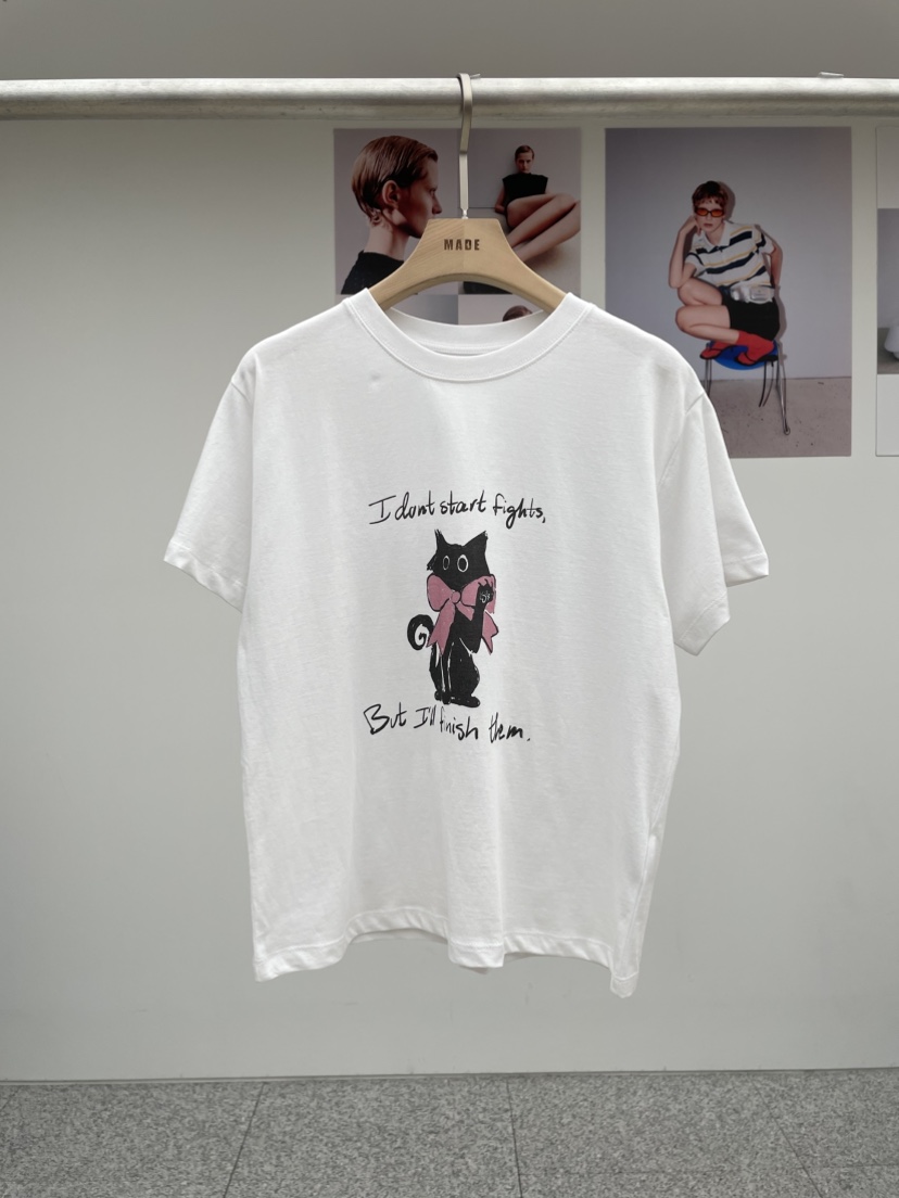 MADE-P東大門㊣實拍女士新款職業休閑人氣真品時尚25春夏T恤MADE-PT恤圖色2