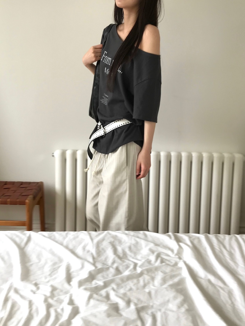 ESCHER東大門㊣實拍女士新款熱賣人氣休閑時尚推薦25春夏休閑褲ESCHER休閑褲