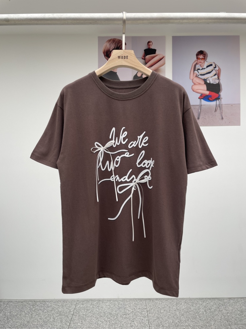 MADE-P東大門㊣代購女士新款時尚推薦25春夏真品職業熱賣T恤MADE-PT恤