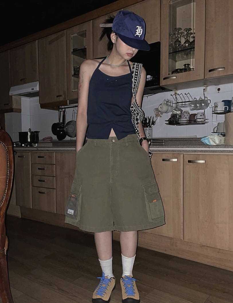 I I東大門㊣實拍女裝新款時尚25春夏人氣熱賣真品吊帶背心ITSSONG吊帶/背心