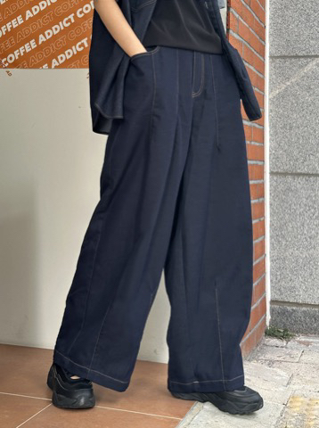 ROAR東大門㊣實拍女裝新品時尚休閑25春夏職業休閑褲洗水褲ROAR休閑褲