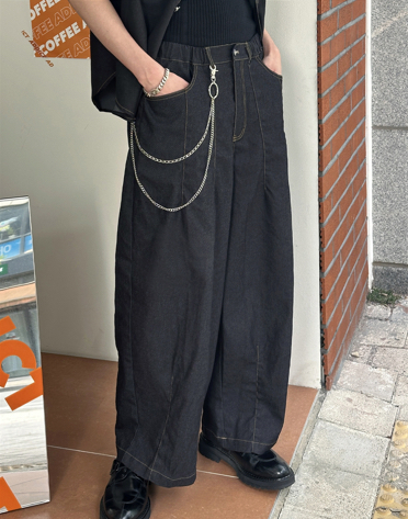ROAR東大門㊣實拍女裝新品時尚休閑25春夏職業休閑褲洗水褲ROAR休閑褲