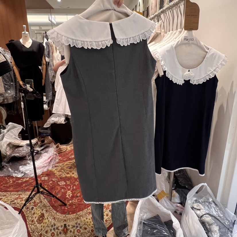 OGI韓國直郵㊣女士新款職業推薦人氣熱賣25春夏休閑襯衫蕾絲衫FLat OGI襯衫/蕾絲衫