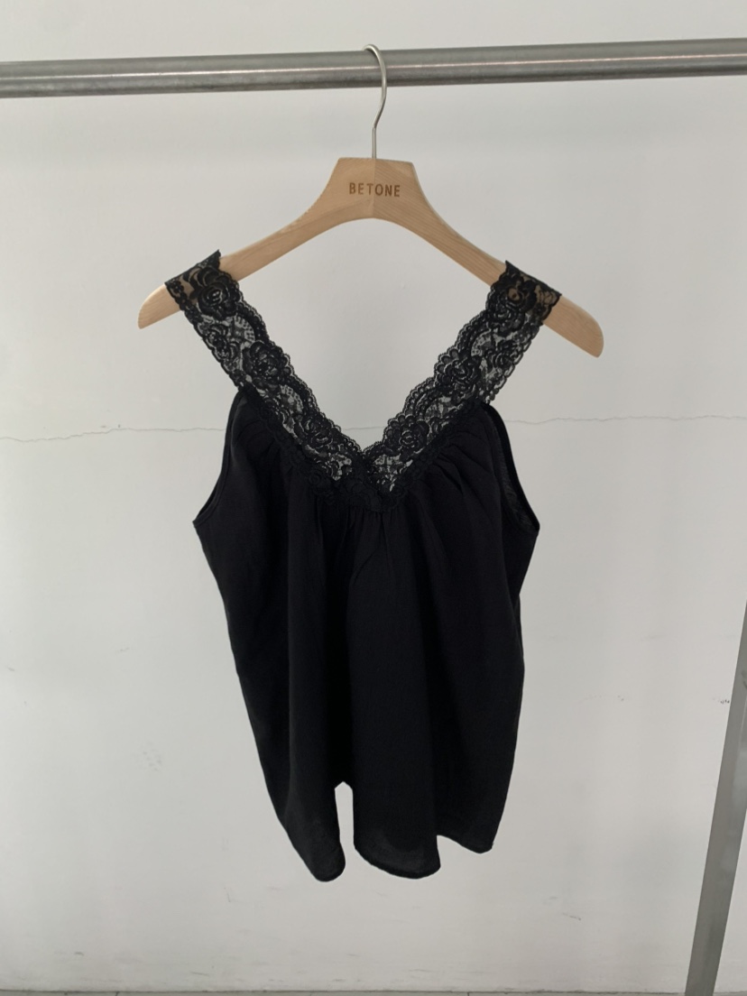 BETONE韓國代購㊣女士新品25春夏職業熱賣休閑時尚吊帶背心BETONE吊帶/背心圖色2
