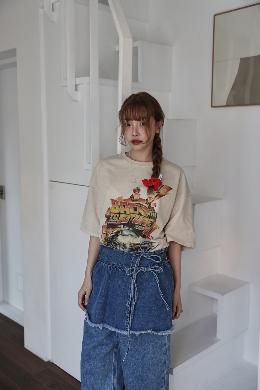 OURWAVE/OUR ROOM韓國直郵㊣女裝新款真品25春夏推薦人氣T恤Our Wave/Our RoomT恤