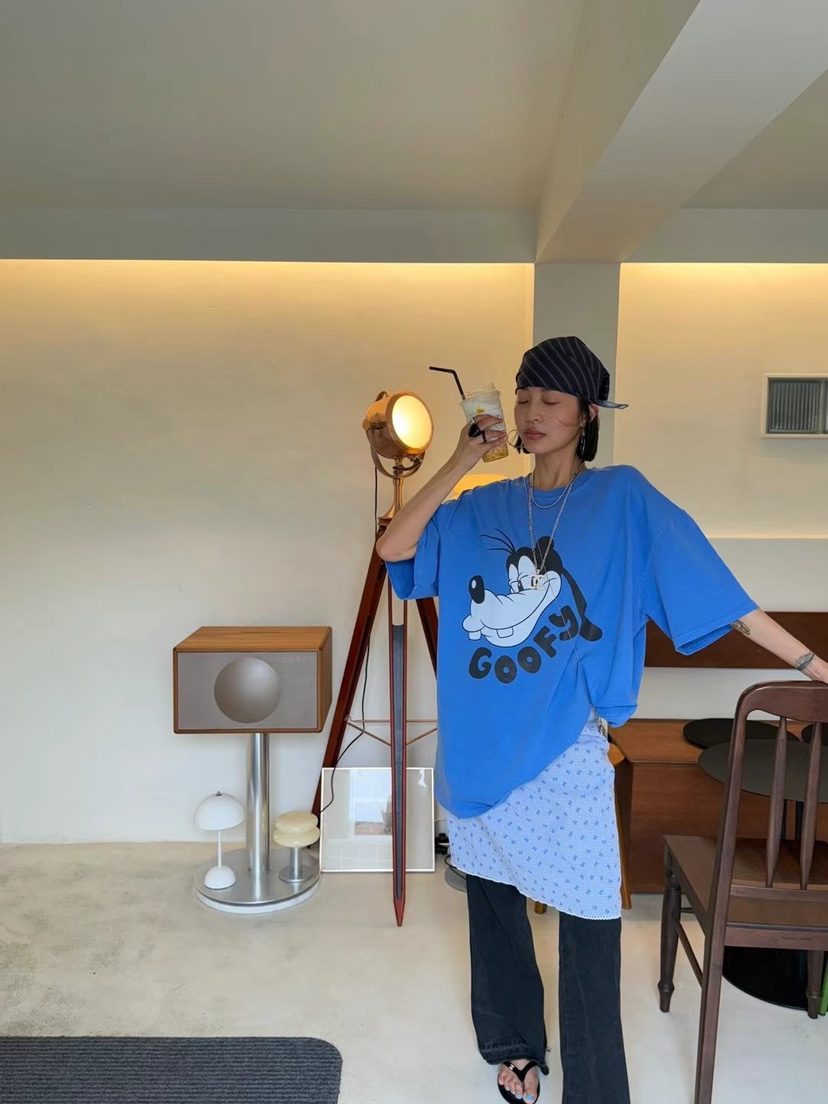 OURWAVE/OUR ROOM韓國代購㊣女裝新品真品熱賣職業人氣T恤Our Wave/Our RoomT恤