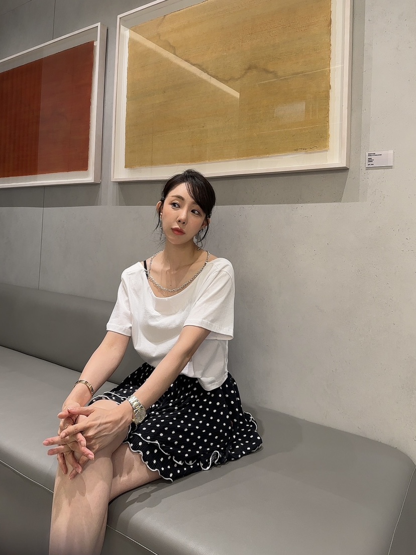 PALETTE-Q韓國直郵㊣女裝新品休閑真品職業人氣推薦T恤短款PALETTET恤