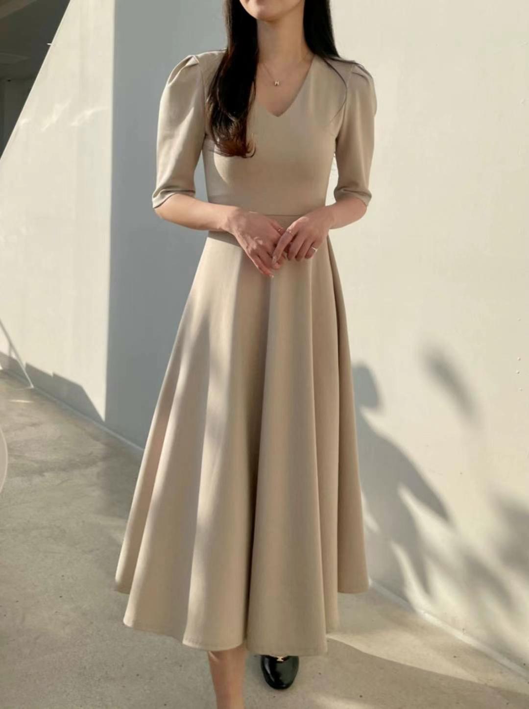 COTTON MARKET東大門㊣直郵女裝新品職業時尚人氣推薦連衣裙COTTON MARKET連衣裙