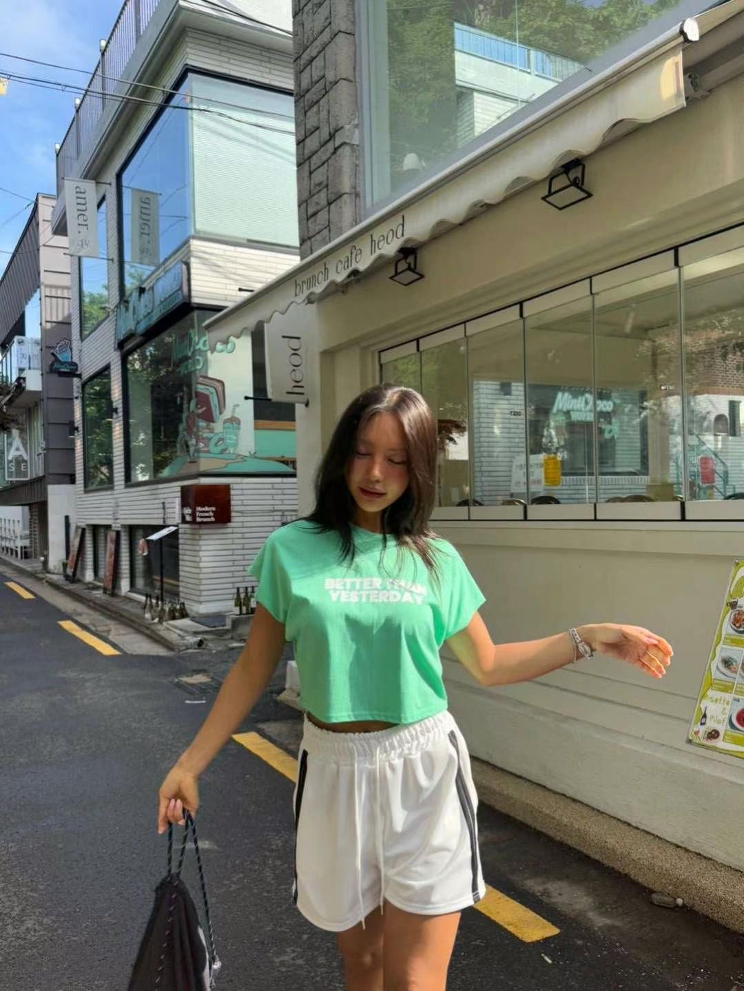 BCLOTHES-비클로스-T韓國直郵㊣女士新款休閑熱賣職業T恤BCLOTHEST恤