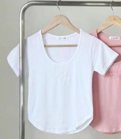 BCLOTHES-비클로스-T韓國直郵㊣女士新品職業25春夏人氣T恤BCLOTHEST恤圖色1