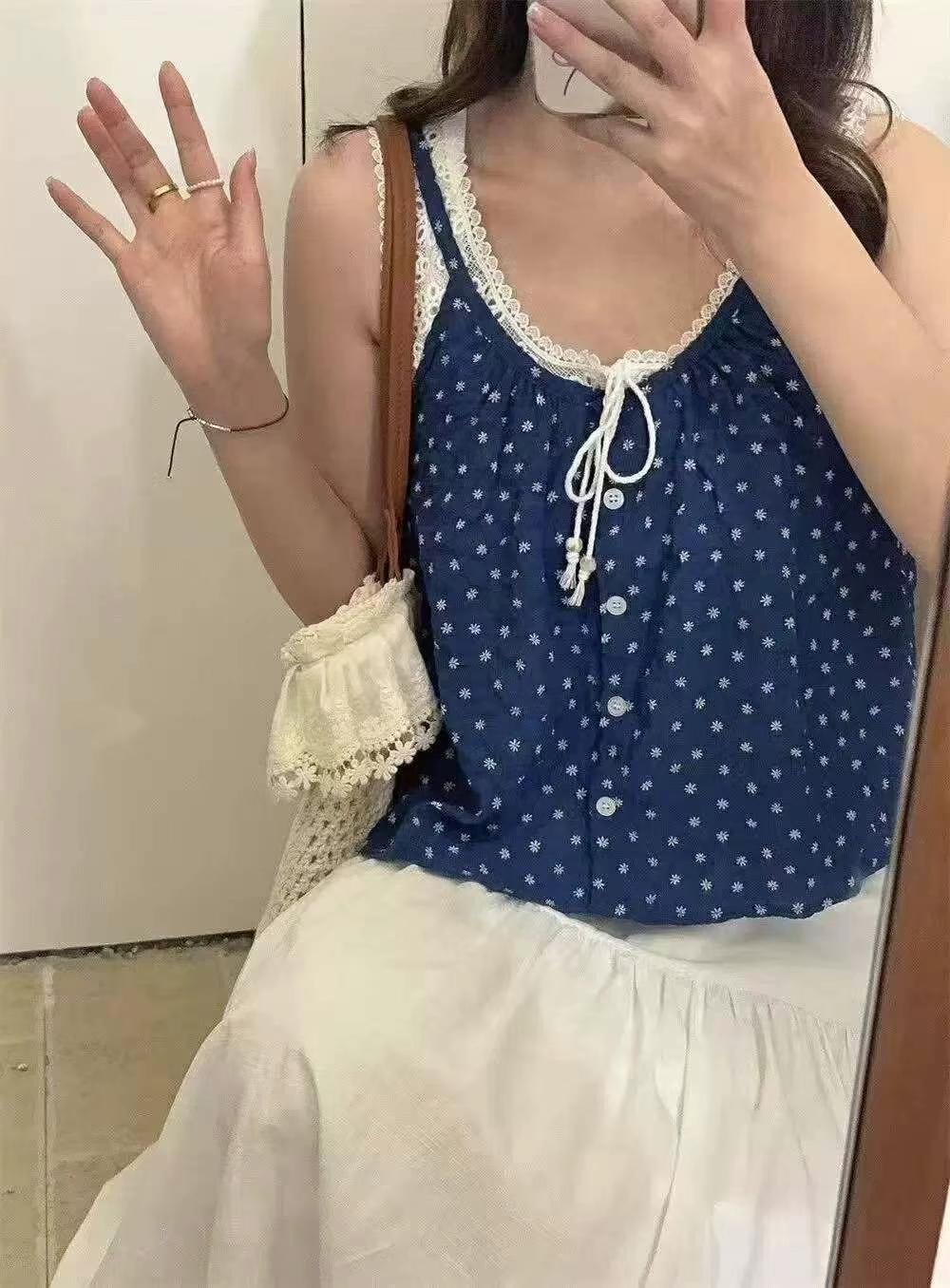 COTTON MARKET韓國直郵㊣女士新款推薦25春夏人氣吊帶背心COTTON MARKET吊帶/背心圖色2