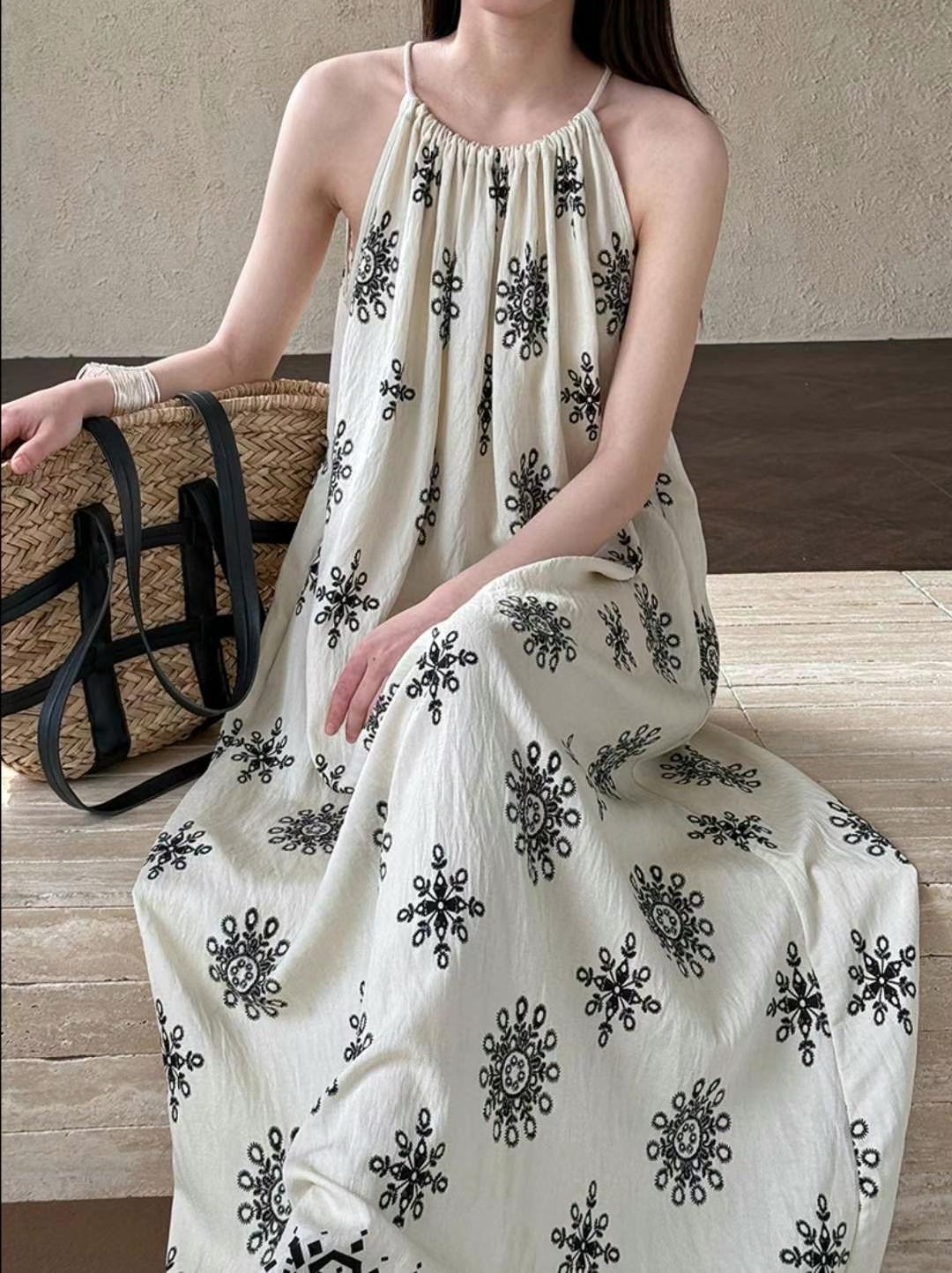 COTTON MARKET韓國直郵㊣女士新品真品時尚推薦職業連衣裙COTTON MARKET連衣裙