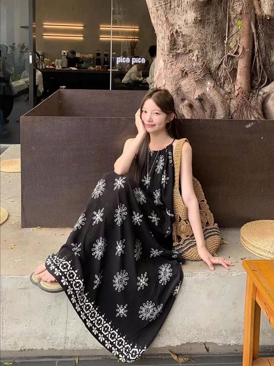 COTTON MARKET韓國直郵㊣女士新品真品時尚推薦職業連衣裙COTTON MARKET連衣裙